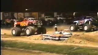 96 monster trucks Canfield race 1