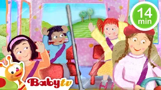 Las ruedas del autobús 🚌 | Rimas de jardín y canciones para niños 🎵 | @BabyTVSP