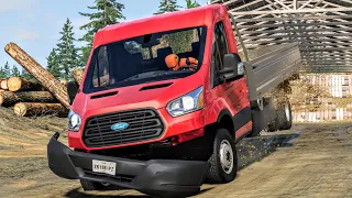 [PAID] BeamNG.Drive Mods - FORD TRANSIT PACK CRASH TESTING + DOWNLOAD