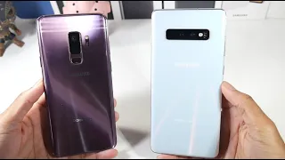 Samsung Galaxy S9 Plus VS Samsung Galaxy S10 Plus - (Speakers, Speed Test & PUBG Graphics) 2021