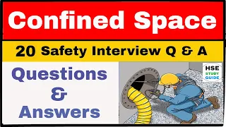 Confined Space Safety interview questions & answers in hindi | Confined Space interview questions