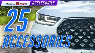 What’s in my Tiggo 8 Pro? 25 Accessories!!! (Chery Tiggo 8 Pro 1.6T 2022)