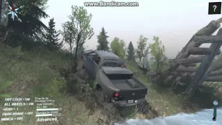 SpinTires Leap of Destruction !