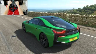 2018 BMW i8- Forza Horizon 4 (Steering Wheel + Shifter) Gameplay