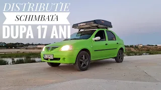 💥Am schimbat distribuția la Dacia Logan 1.4-42.000 km din anul 2005💥