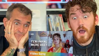 Teri Payal Mere Geet Song REACTION!!  | Meenakshi Sheshadri| Govinda