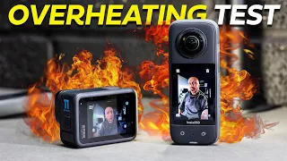 Insta360 X3 vs GoPro 11 - Overheating Test