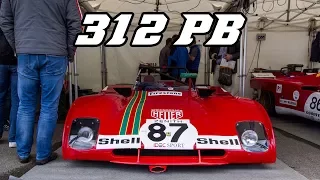 Ferrari 312 PB - V12 sounds at Spa 2017