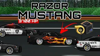 Building Razor mustang from need for speed in pixel car racer | pixel car racer | need for speed