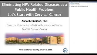 Eliminating HPV Related Diseases as a Public Health Problem: Let's Start with Cervical Cancer