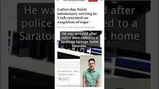 Latter-day Saint missionary arrested in Utah