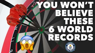 6 DARTS WORLD RECORDS YOU WON’T BELIEVE! 🎯