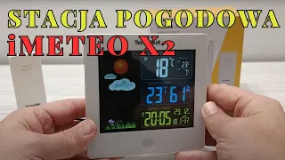 Stacja Pogodowa TechniSat iMETEO X2 - z funkcją budzika i automatyczną aktualizacją czasu - recenzja