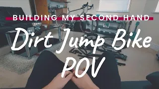 Building my second hand dirt jump Bike POV [Octane one]