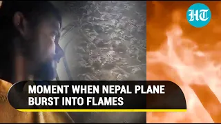 Nepal: Video captures moment of fatal crash; Indian passenger's FB Live | Watch