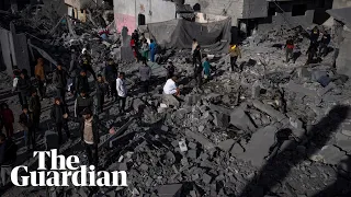 Israeli strikes in Rafah kill dozens of Palestinians, say Gaza officials