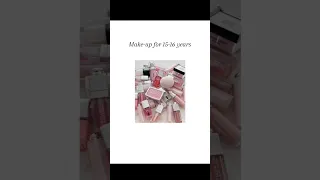 Easy makeup tutorial for 15-16 years 💗#shorts #tips #makeup  #fashion #aesthetic #glowup #bts