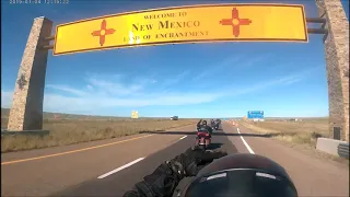 Route 66 Bike Trip Part 6A Texas to Santa Fe Sept 2019