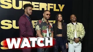 Superfly at CinemaCon Featurette with Trevor Jackson and Jason Mitchell | ScreenSlam