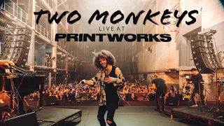 Two Monkeys by GoldFish and Youngr Live at Printworks London 4K