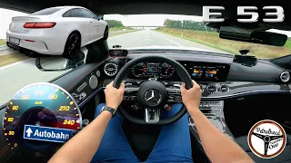 2023 Mercedes-AMG E53 Coupé | V-MAX, 0-100, 100-200 km/h. Prezentacja, zużycie paliwa, osiągi. TEST.