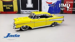 1957 Chevrolet Bel Air, Jada - Big Time Muscle, 1:24 Diecast Car Model