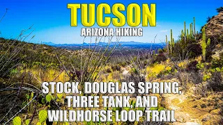 Tucson Arizona | Hiking | Stock, Douglas Spring, Three Tank, and Wildhorse Loop