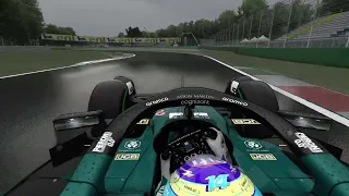 F1 2023 Fernando Alonso Italian GP onboard | Assetto Corsa