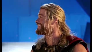 THOR RAGNAROK Bloopers Gag Reel Outtakes #1 2017 Chris Hemsworth Marvel Superhero Movie HD