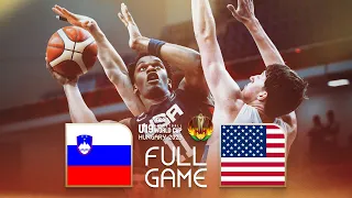 Slovenia v USA | Full Basketball Game | FIBA U19 Basketball World Cup 2023