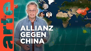 USA, Philippinen, Japan: China im Visier | Mit offenen Karten - Im Fokus | ARTE