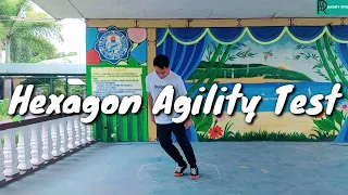 Hexagon Agility Test (Physical Fitness Test Tagalog Explanation)