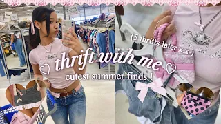 thrifting for cute summer finds!! ♡ (+ try on haul)