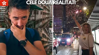 Cele DOUA realitati ale Hong Kong-ului: Zona BOGATA si zona RAU FAMATA.