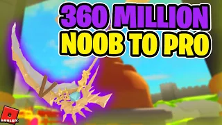 Level 360 MILLION Rebirth | Noob to Pro | Giant Simulator