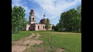 Реставрация храма Рождества Богородицы в сельском поселении Страшевичи. (Видеосюжет)