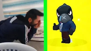 CROW İÇİN LAZ ALİNİN BURNUNU KIRDIM !! Brawl Stars