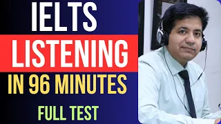 IELTS LISTENING IN 96 MINUTES: ALL 40 QUESTIONS BY ASAD YAQUB