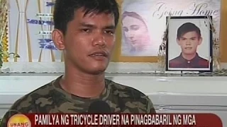 UB: Pamilya ng tricycle driver na pinagbabaril ng mga pulis, ikinatuwa ang paglutang ng backrider