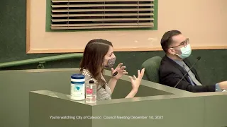 City of Calexico Council Meeting December 1st, 2021