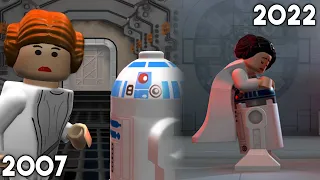 Leia Gives R2-D2 the plans - Which version do you prefer?