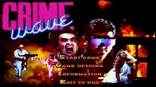 Crime Wave - Classic DOS GamePlay