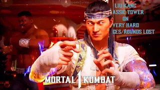 Mortal Kombat 1 Stress Test - Liu Kang Klassic Tower On Very Hard No Matches/Rounds Lost