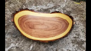 Live edge Mesquite Bowl