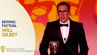 Will Gilbey Wins Editing: Factual for Bros: After the Screaming Stops | BAFTA TV Craft Awards 2019