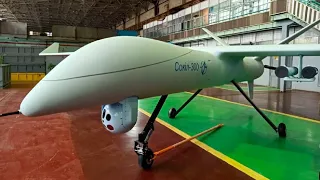 Sokil 300 - Ukrainian Attack Drone Armed With Missiles With A Range Of Up To 10 Km