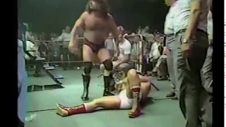 Ron Garvin & Jimmy Garvin vs. The Rougeaus - Losers Leave Town