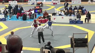 Alihan Kuru (Samsun) Cüneyt Gökalp (Ankara) 2023 Büyükler Türkiye Taekwondo Şampiyonası 54 kg