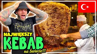 #4 NAJWIĘKSZY KEBAB na ŚWIECIE - Stambuł! Turecka kuchnia i STREET FOOD! [4K]