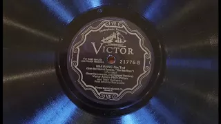 "Marianne" by Victor Arden and Phil Ohman and Their Orchestra 1928